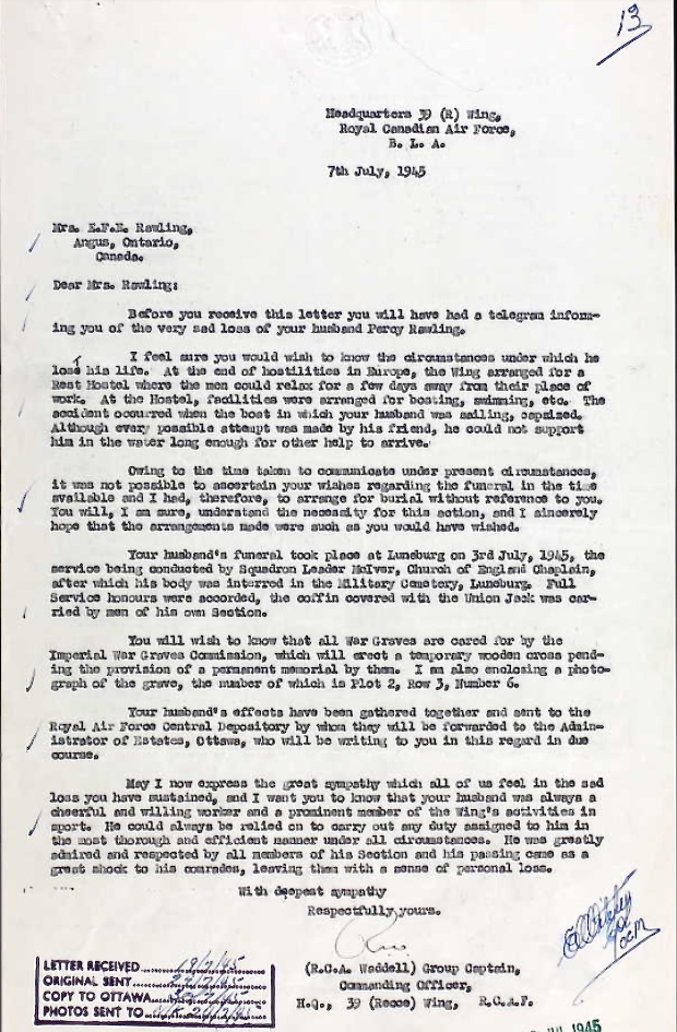 Circumstances of death