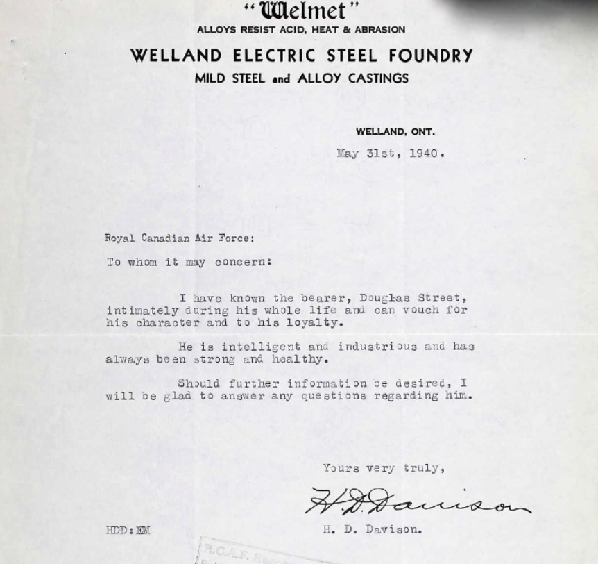 Letter of recommendation