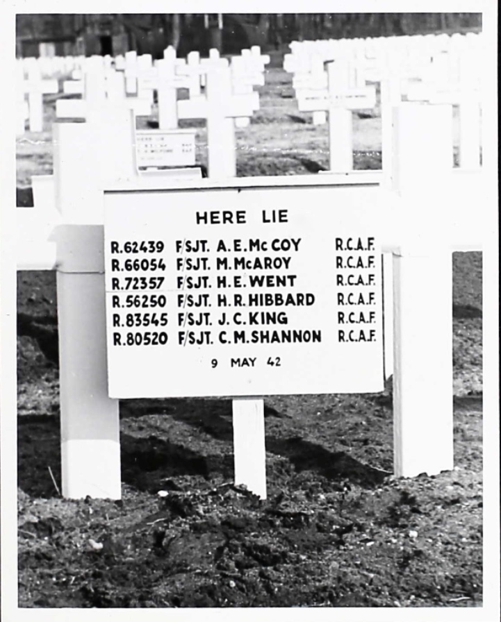 Temporary grave marker