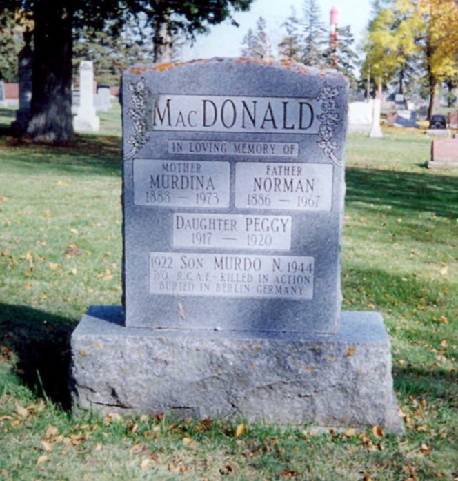 Grave marker