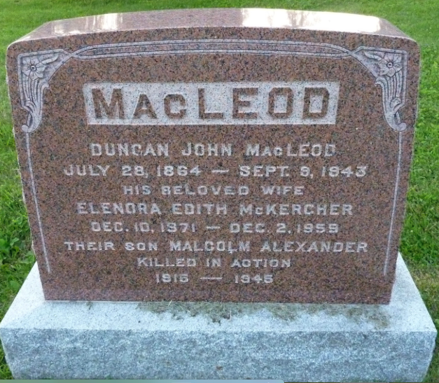 Grave marker