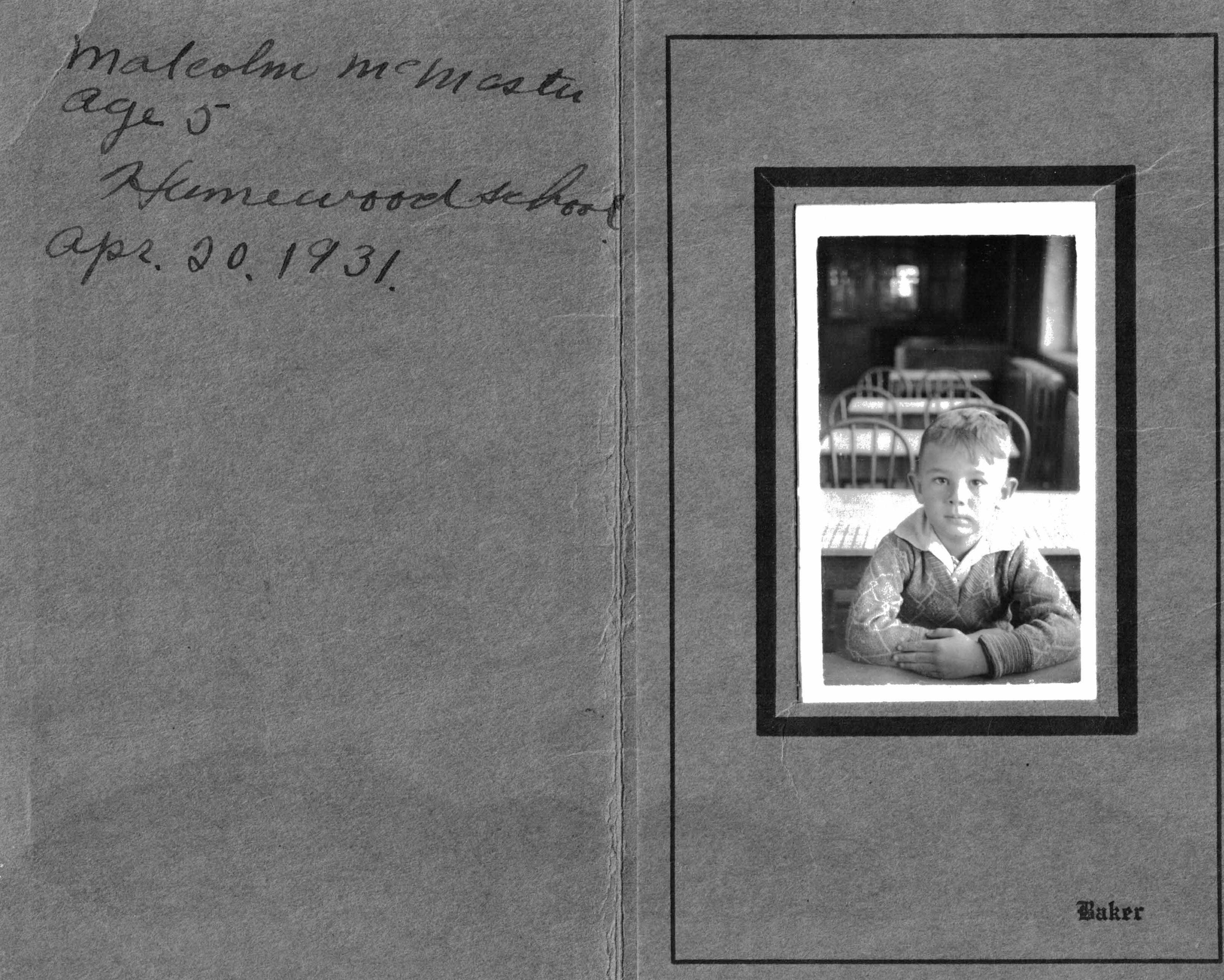 Photo of MALCOLM STALKER MCMASTER