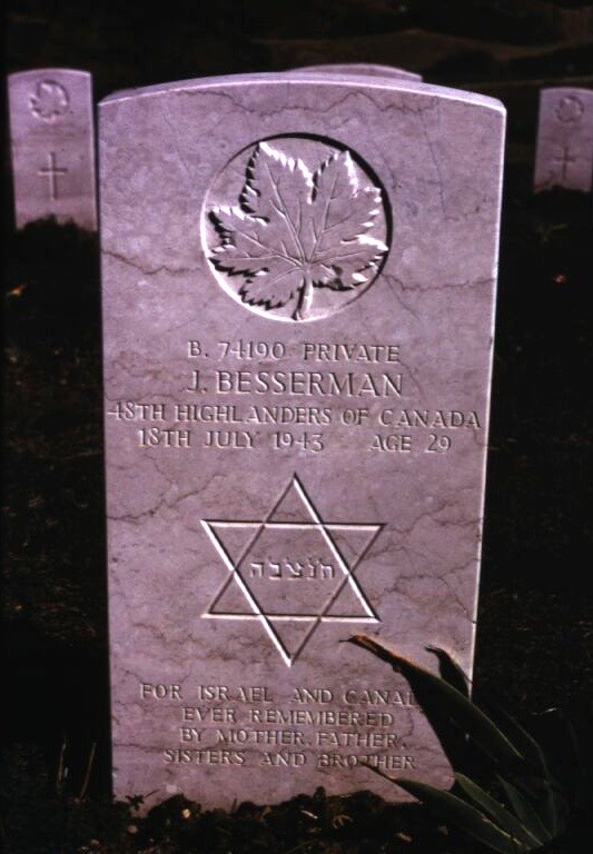 Headstone for Jack Besserman