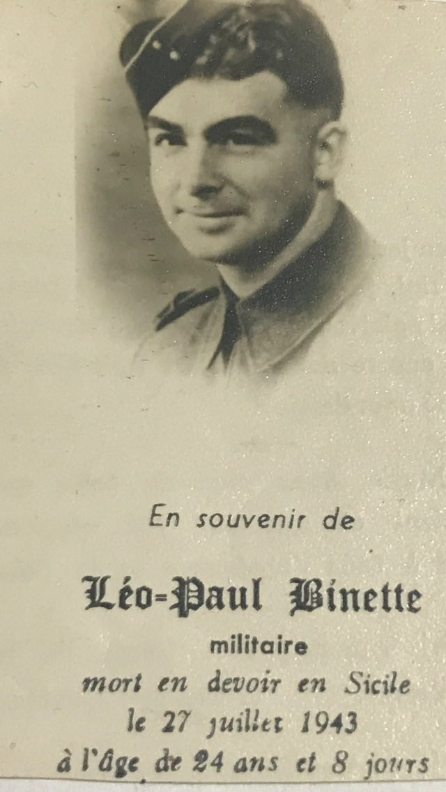 Photo of Leo Paul Binette.