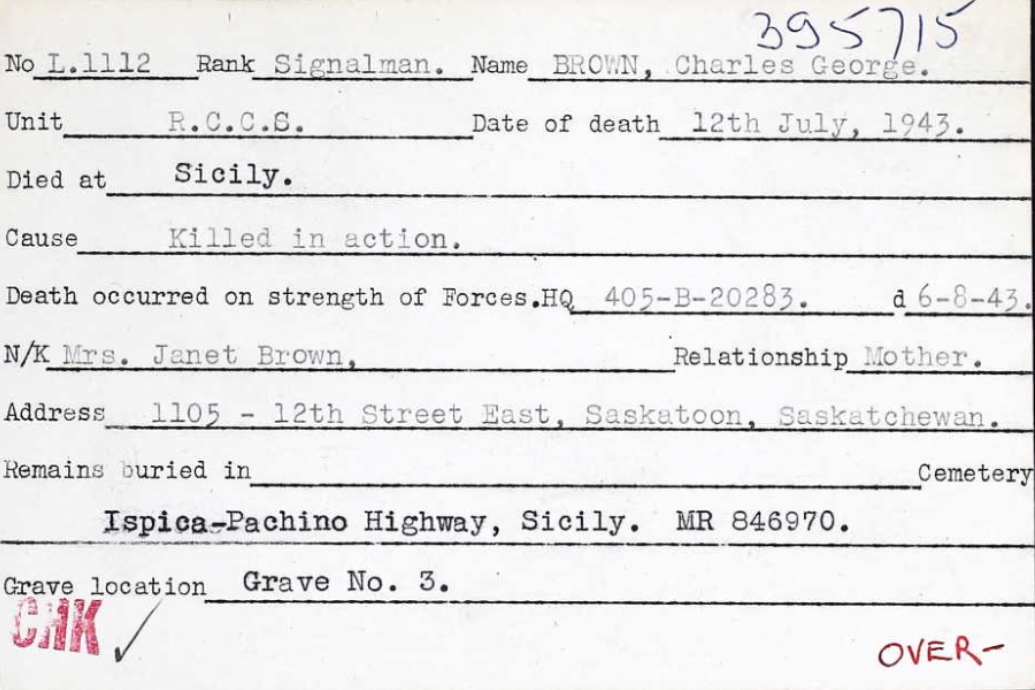 Circumstances of death