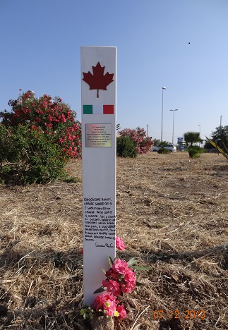 Op Husky 2013 Commemorative Marker