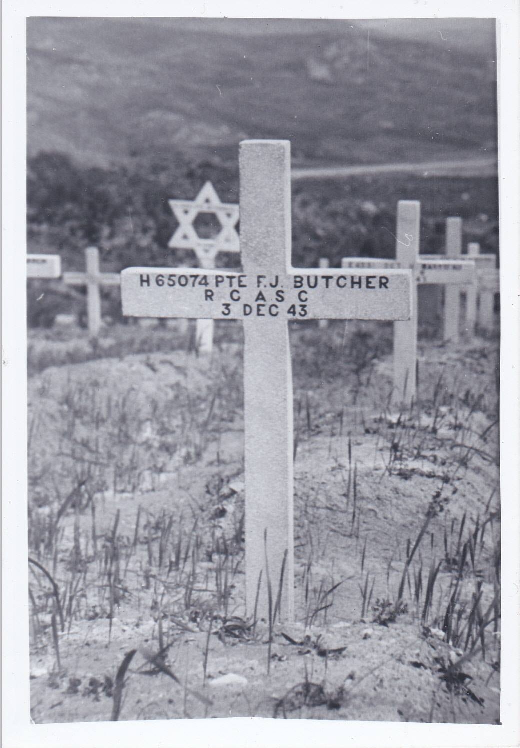 Temporary Grave Marker