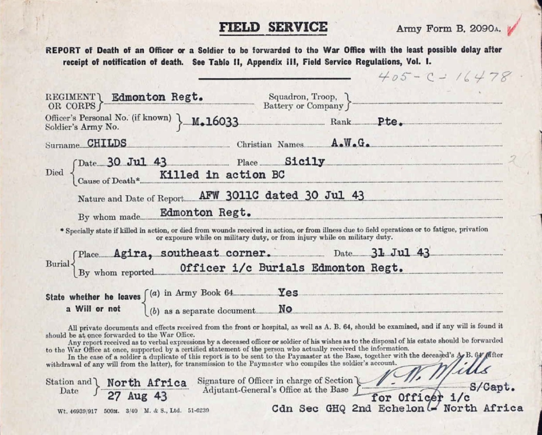 Field Service Form