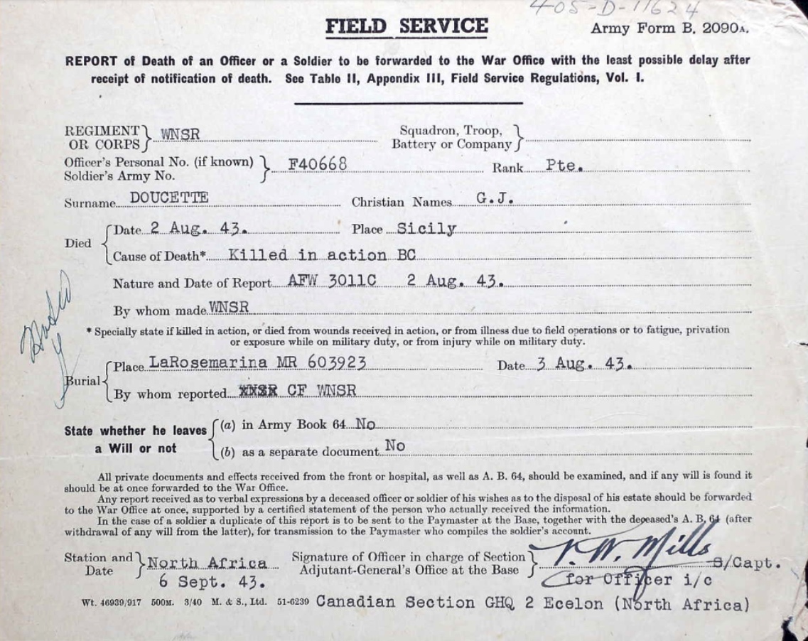 Field Service Form
