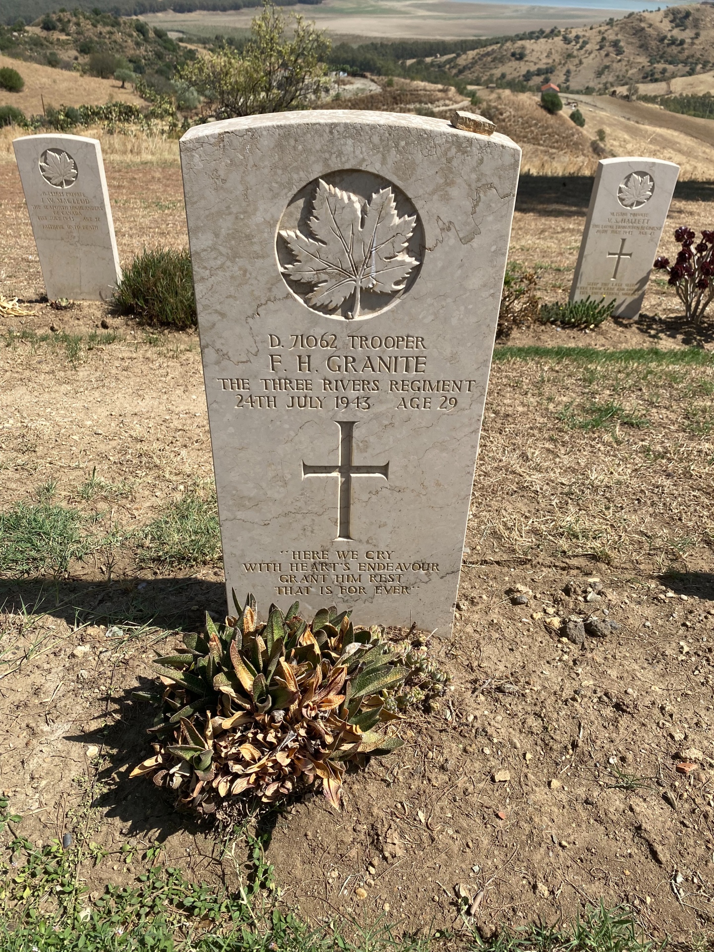 Grave marker