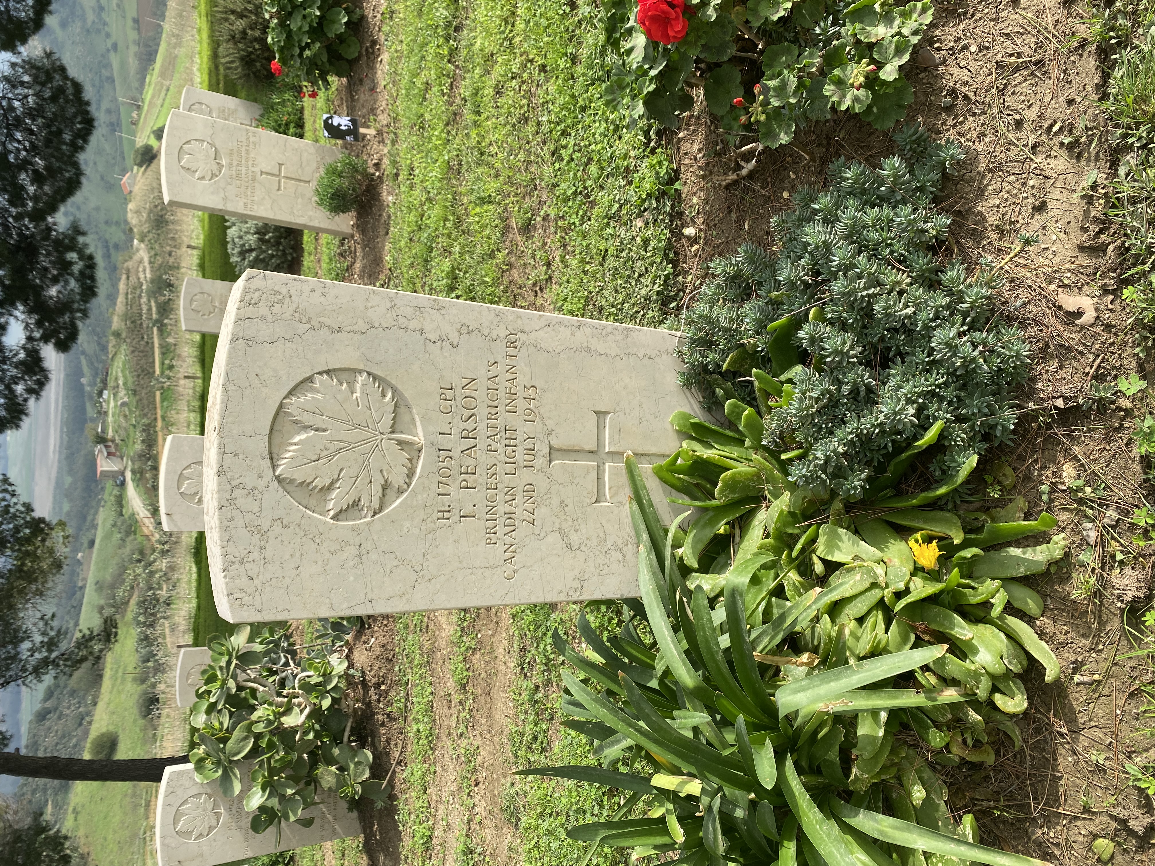 Grave marker