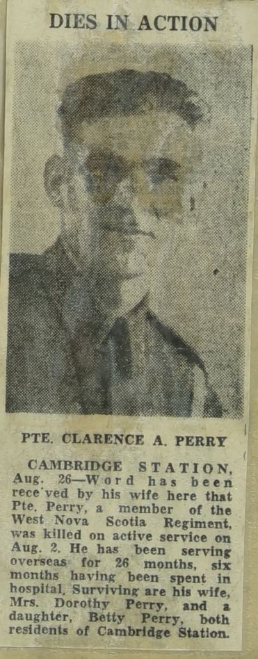 Photo of CLARENCE ALBERT PERRY