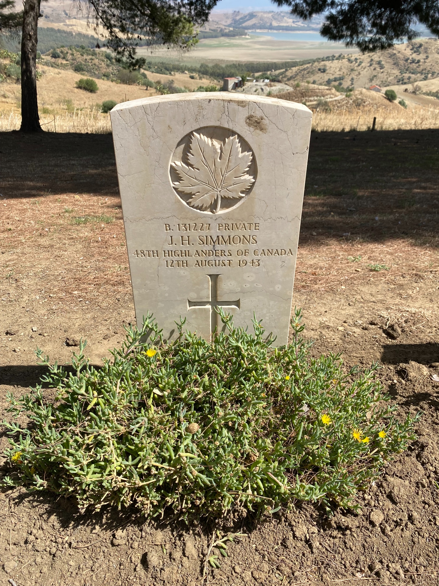 Grave marker