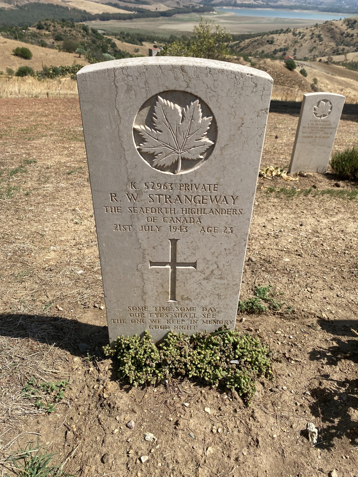 Grave marker