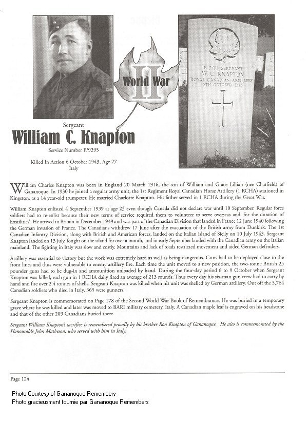 Memorial Page
