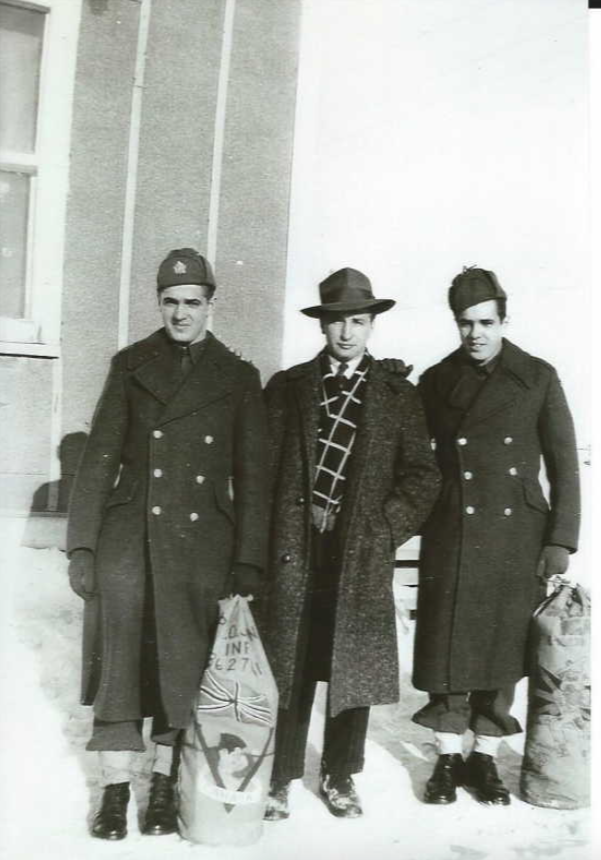 Photo of Omer on left and Lionel on right.