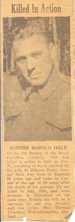 Photo of Harold Hale