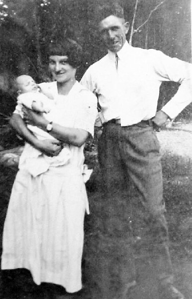 Photo of Jim with his parents