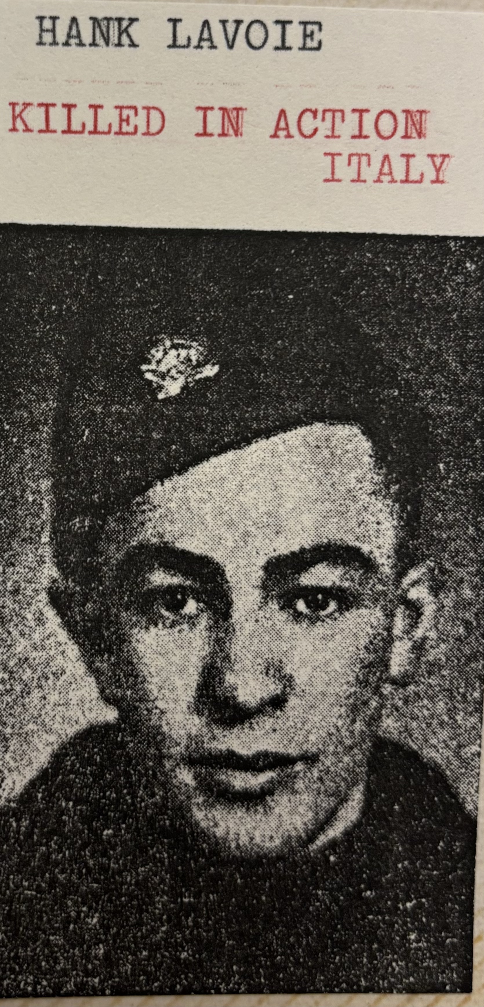 Photo of Honore Emile Lavoie