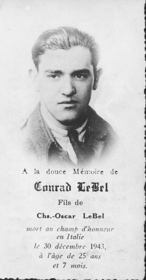 In Memory of Conrad Lebel