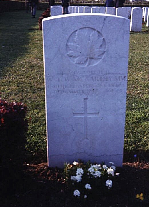Headstone of William T. W. Webb