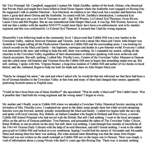 My Search For John Harper MacLeod (Page 2)