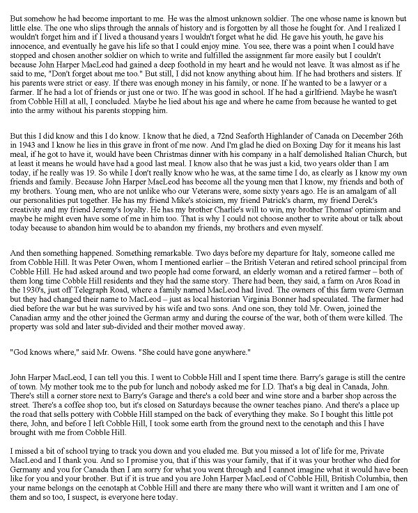 My Search For John Harper MacLeod (Page 3)