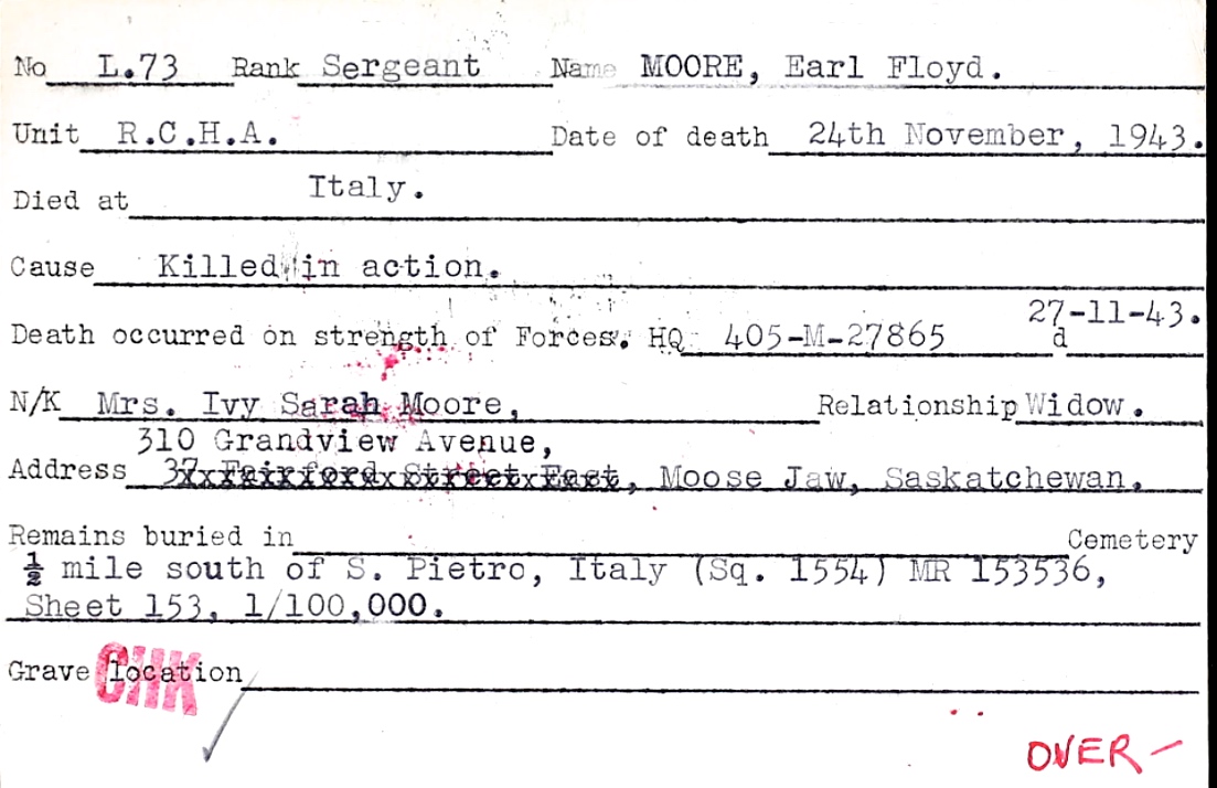 Circumstances of death