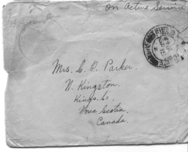 Envelope (August 22, 1943)