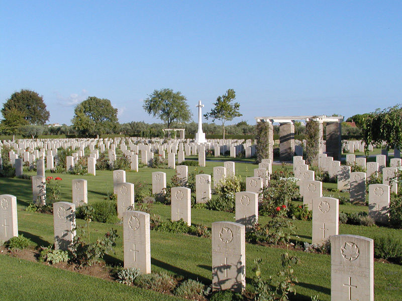 Moro River Canadian War Cemetery