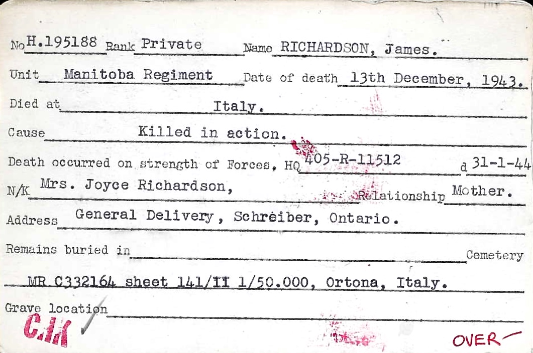 Circumstances of death