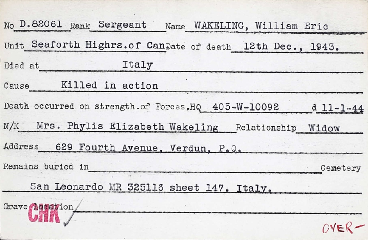 Circumstances of death