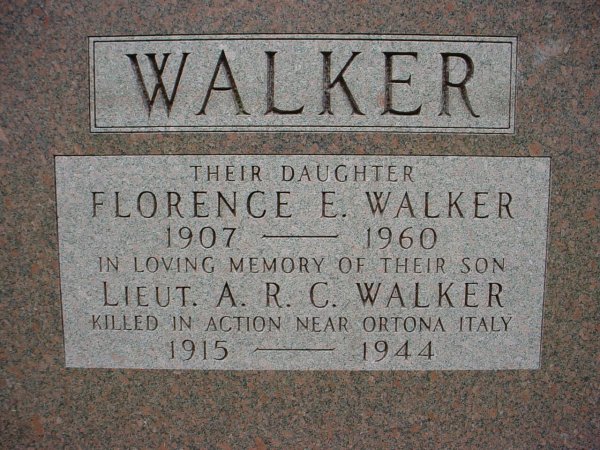 Commerative headstone