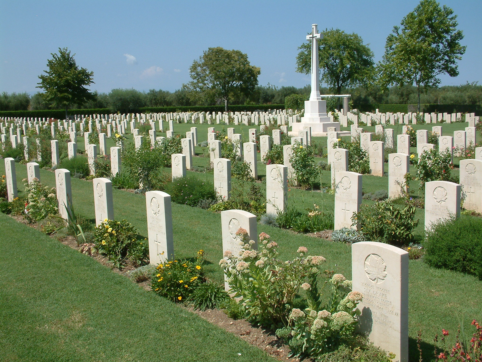 Moro River Canadian War Cemetery
