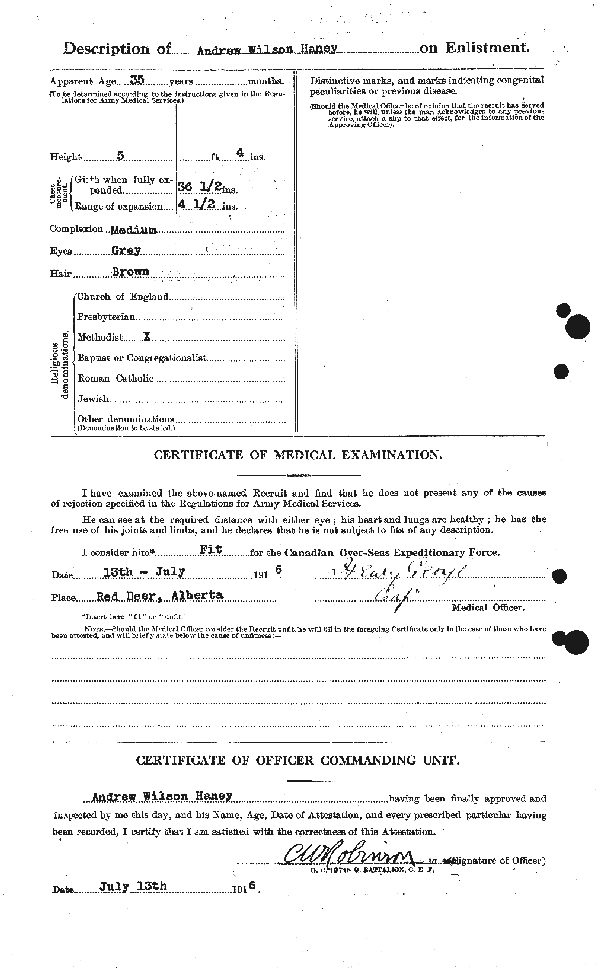 Attestation Paper (page 2)