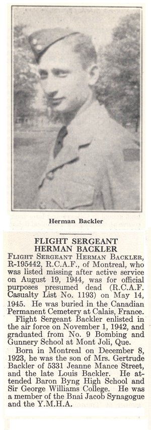 Photo of Herman Backler