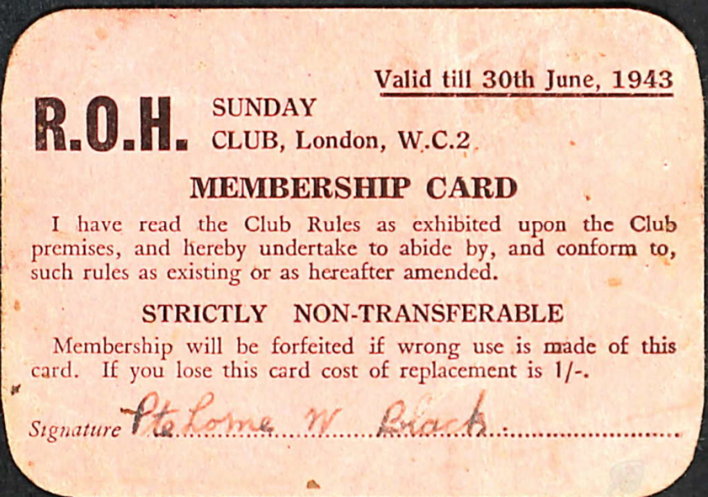 Membership Card