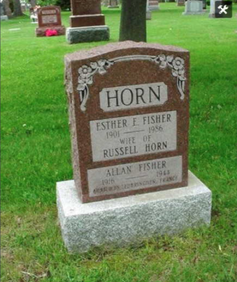 Grave marker