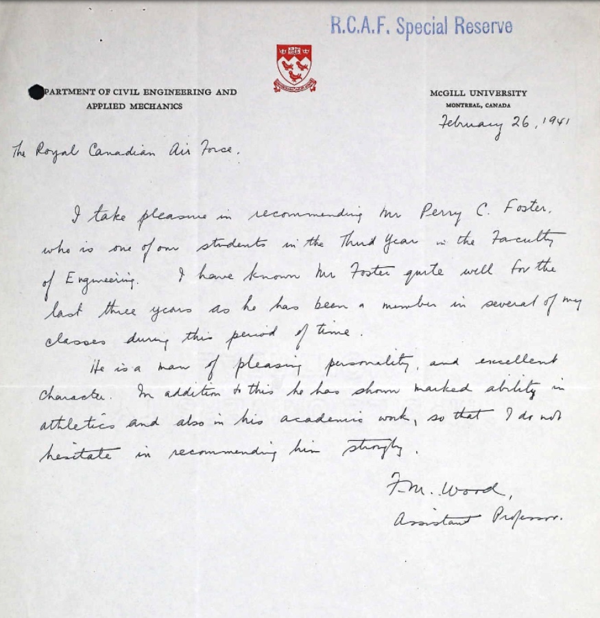 Letter of recommendation