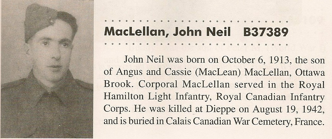 Photo of John Neil MacLellan