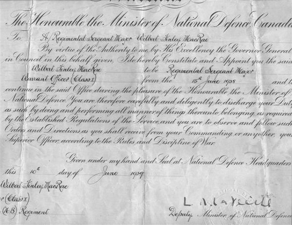 RSM Web McRae's Warrant
