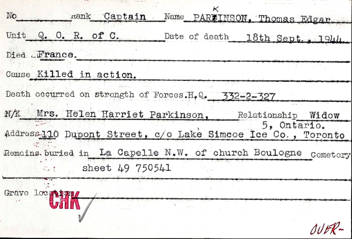 Circumstances of death