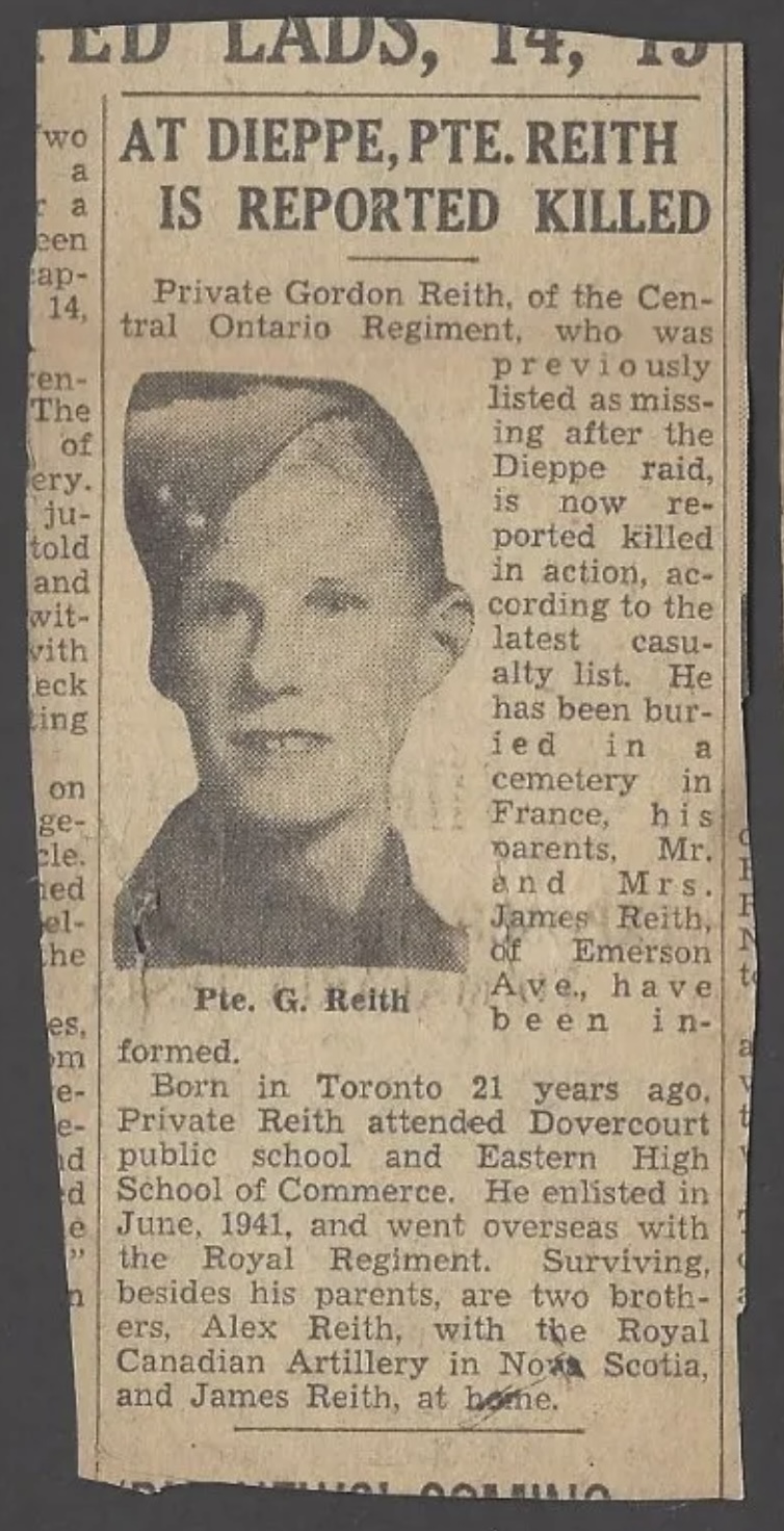 Photo of Gordon Reith