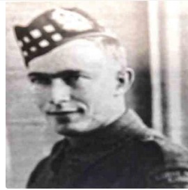 Photo of Clare Donald Surerus in uniform