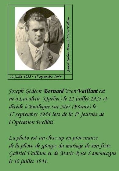 Photo of Bernard Vaillant