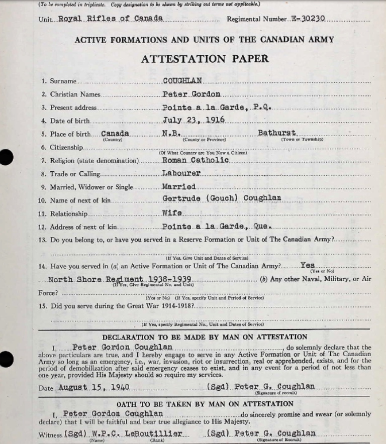 Attestation paper