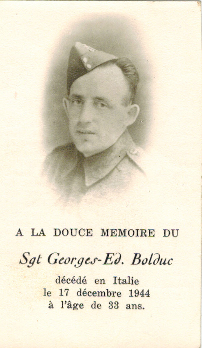 Photo of GEORGES BOLDUC