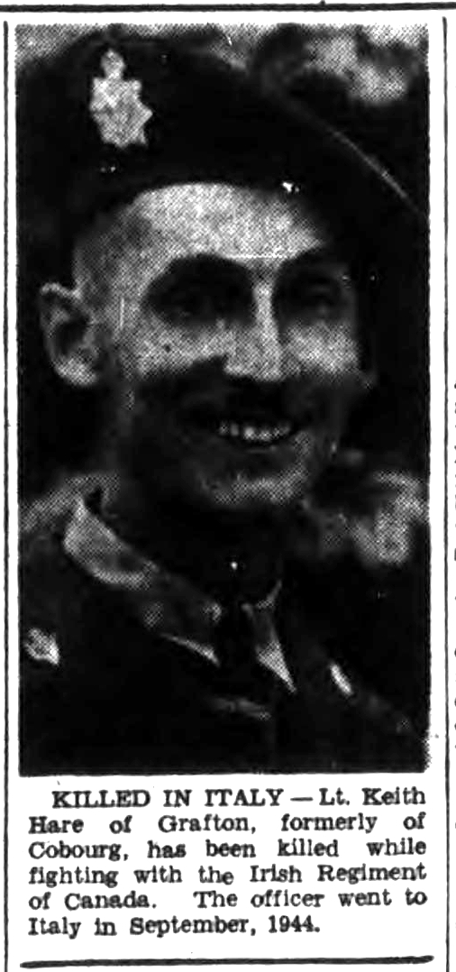 Photo of KEITH WILMOT HARE