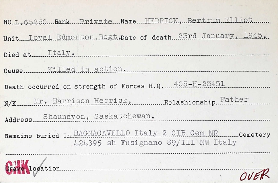 Circumstances of death