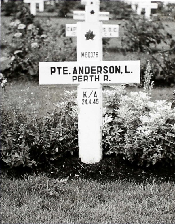 Temporary grave marker